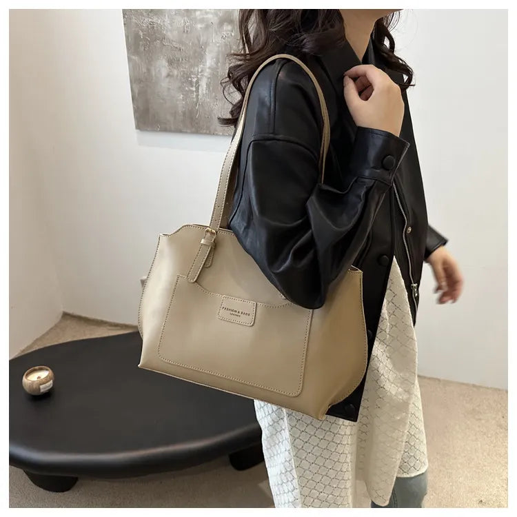 New Color Matching Tote Bag For Women