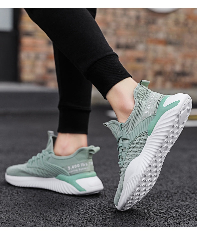 Fashion Simple Casual Shoes Student Outdoor FlyKnit Lightweight Breathable Sneaker