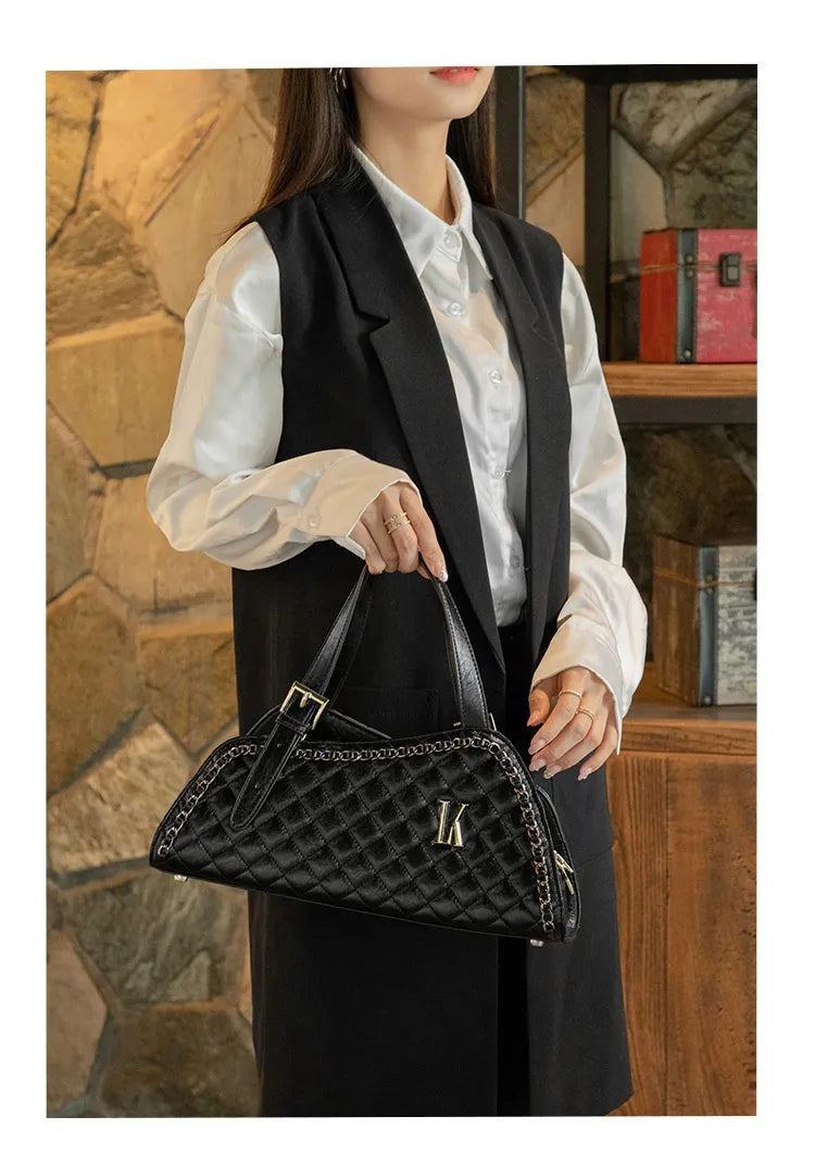 Women's New Fashion All-matching Commuter Shoulder Messenger Bag