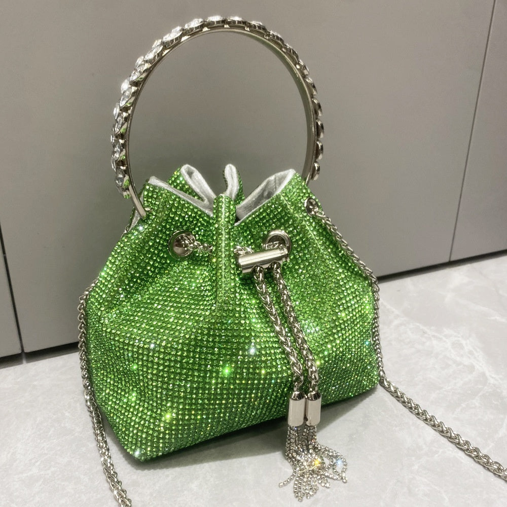 European And American Shiny Diamond Handbag For Women