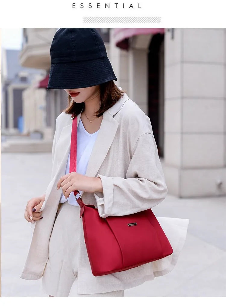 Fashion Oxford Cloth Shoulder Bag Simple Women's Crossbody Bag