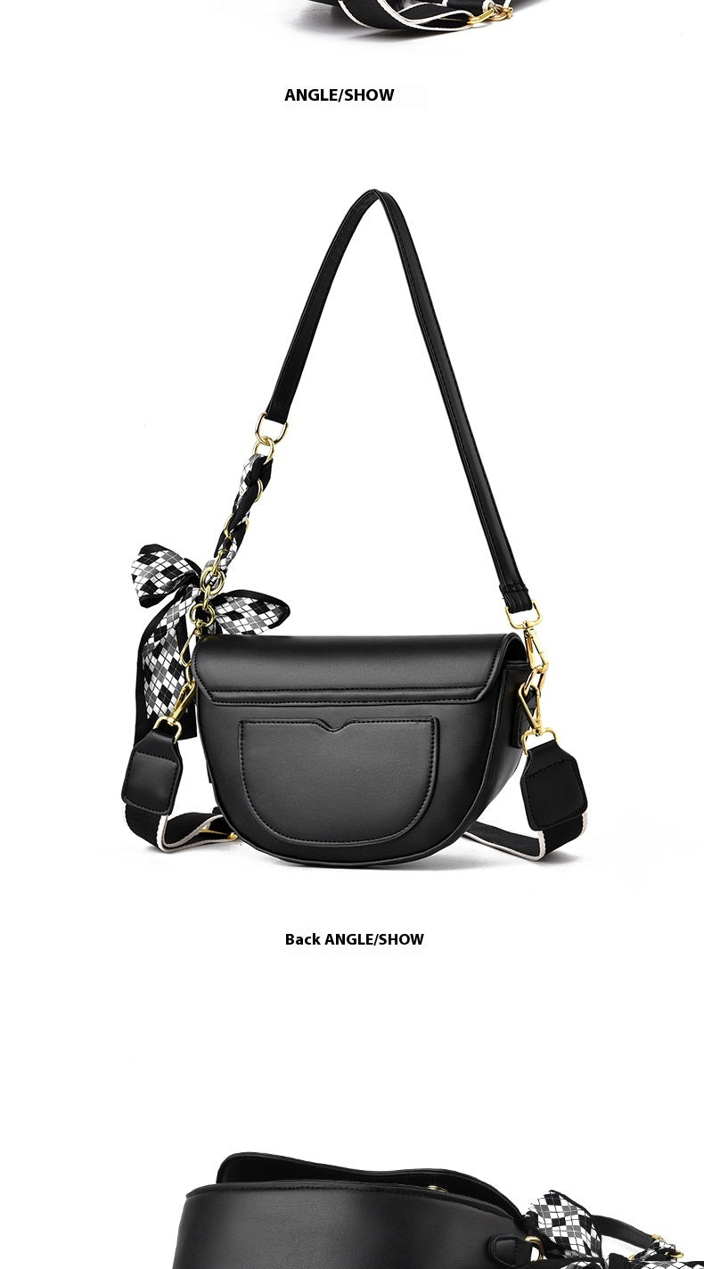 Special Interest Light Luxury Fall Winter Fashion Underarm Saddle Bag