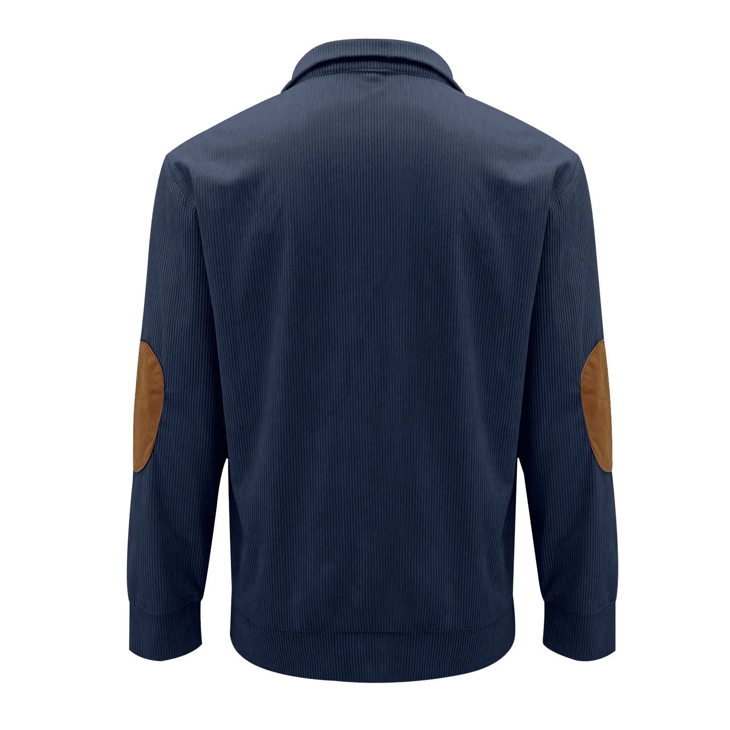 Corduroy Casual Stand Collar Long-sleeved Sweater