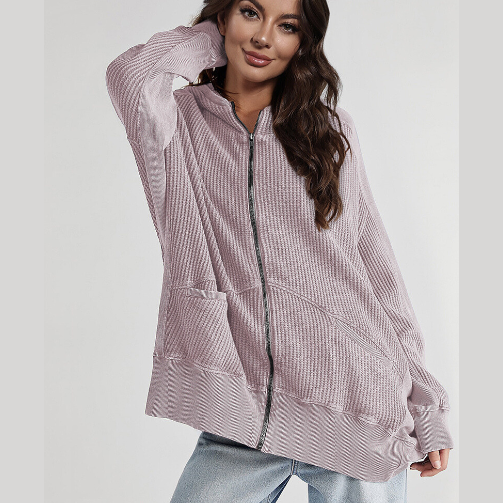 Zip-Up Long Sleeve Jacket