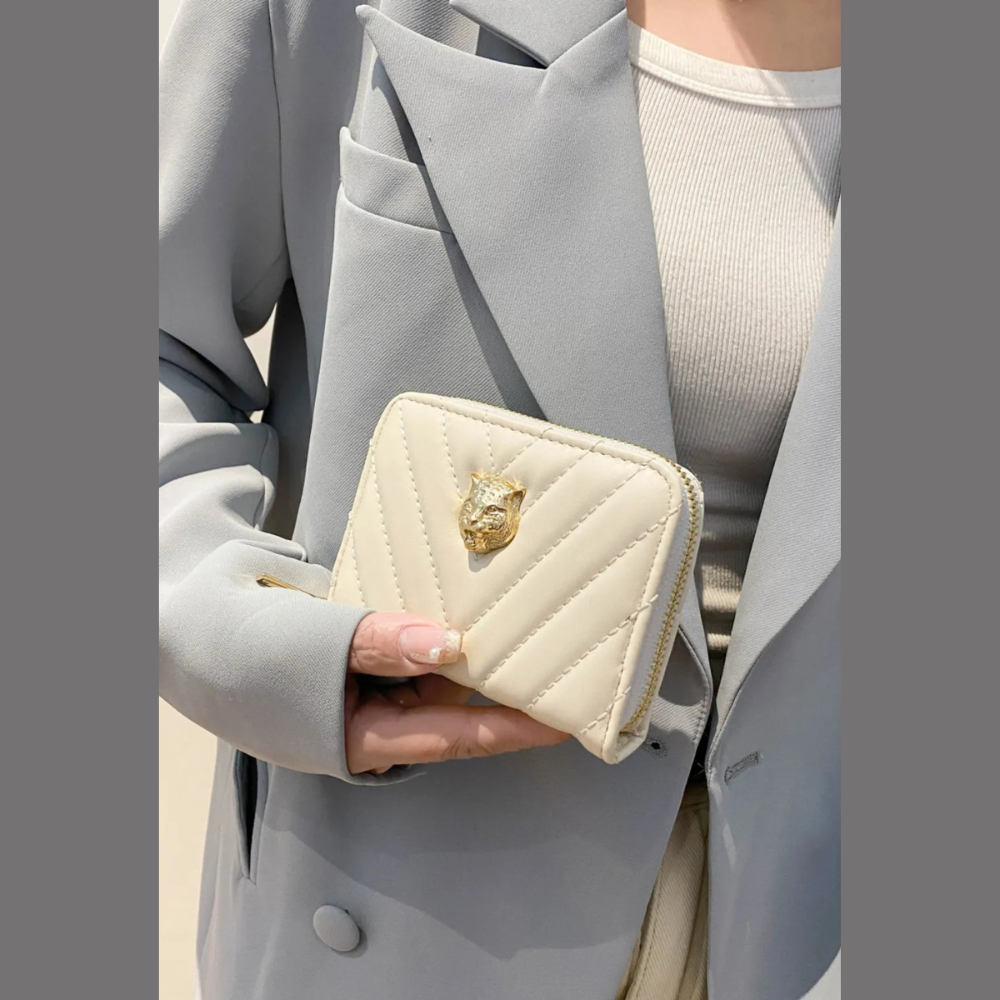 PU leather Solid Color Wallet