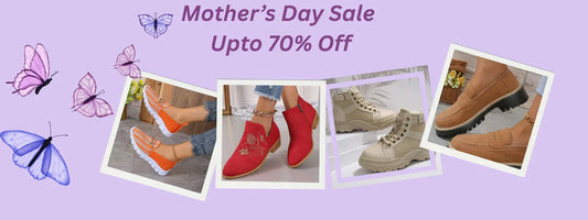 Treat Mum to Something She'll Love – Up to 70% Off Shoes at The Custom Mart