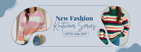 Soft & Stylish Knitwear for Women – Up to 70% Off Clearance Sale