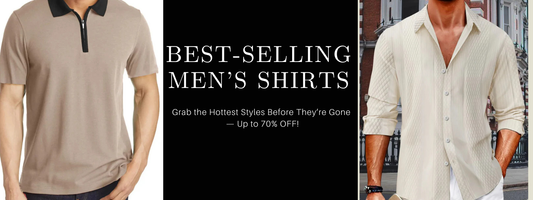 Customer Favorites: Best-Selling Men’s Shirts at The Custom Mart Right Now