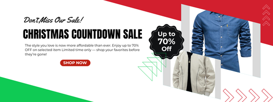 Christmas Countdown Deals: Men’s Styles Up to 70% OFF