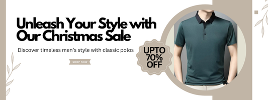 Timeless Style: Best Men’s Polos to Shop This Christmas at The Custom Mart