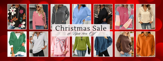 Cozy Season Essentials: Women’s Sweatshirts Christmas Sale Edit
