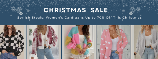 Stylish Steals: Women’s Cardigans Up to 70% Off This Christmas