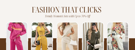 Match Made in Fashion: Trendy Women’s Sets with Up to 70% Off