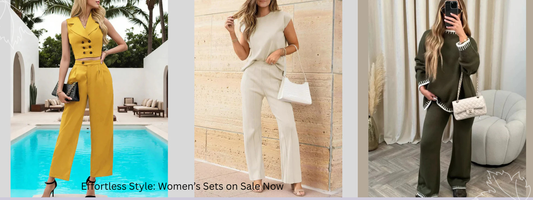 All-in-One Outfits: Women’s Sets on Sale at The Custom Mart