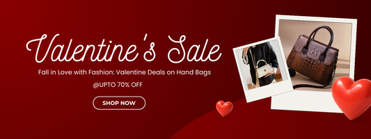 Fall in Love with Fashion: Valentine Deals on Hand Bags at The Custom Mart