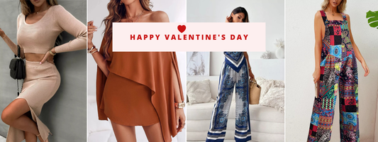 Match Your Mood This Valentine’s Day with Chic Women’s Sets