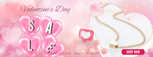 Shine with Love: Valentine’s Jewellery Sale Up to 70% Off