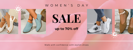 Walk With Confidence: Women’s Day Shoes on Sale