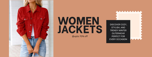 Winter Style Starts Here: Women’s Jackets Up to 70% Off at The Custom Mart