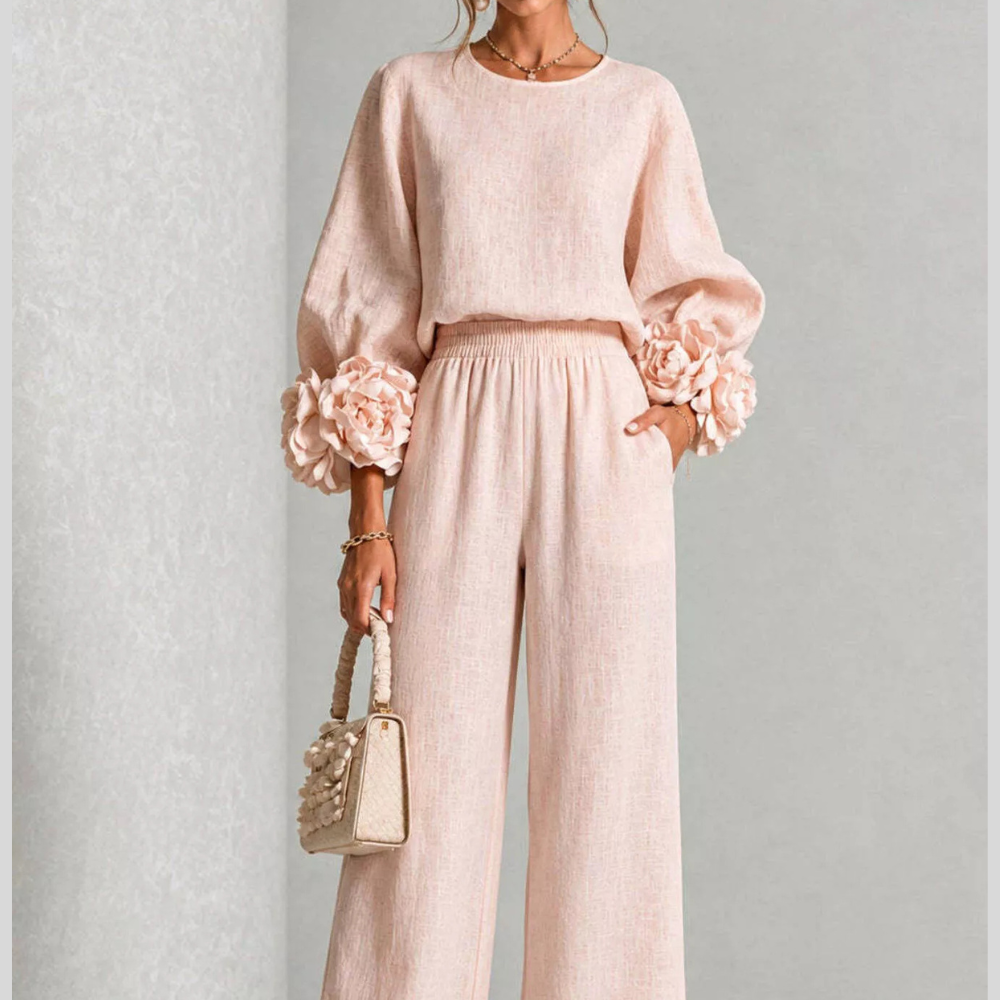 Full Size Half Sleeve Wide Leg Jumpsuit Plus Size