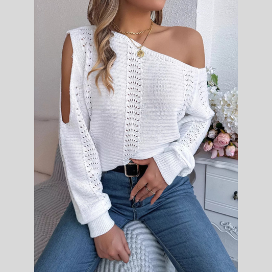 Floral Print Ruffle Trim Blouse