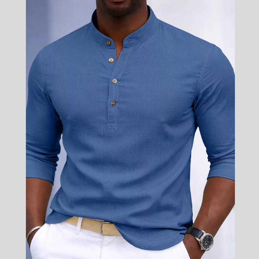 Men's Plus Size Button Up Casual Jacket