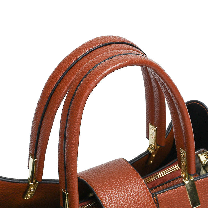 Simple Stylish Retro Womens Handbag With Crossbody Strap
