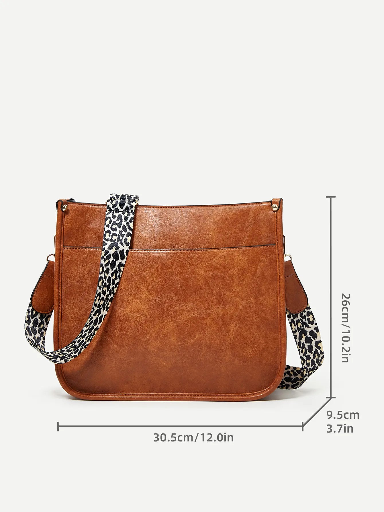 Crossbody Leopard Print Shoulder Large Capacity Totes