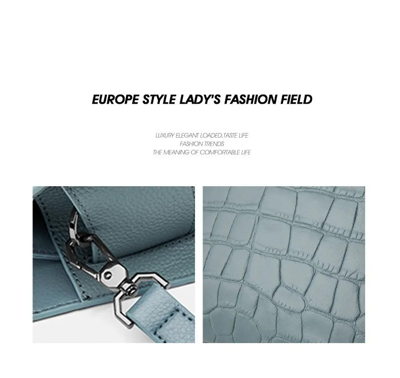 Women's Leather Portable Crossbody All-matching Shoulder Bag
