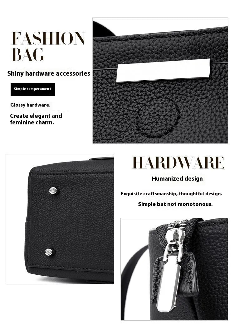Tote Bag Women's Large Capacity Leather Shoulder Bag