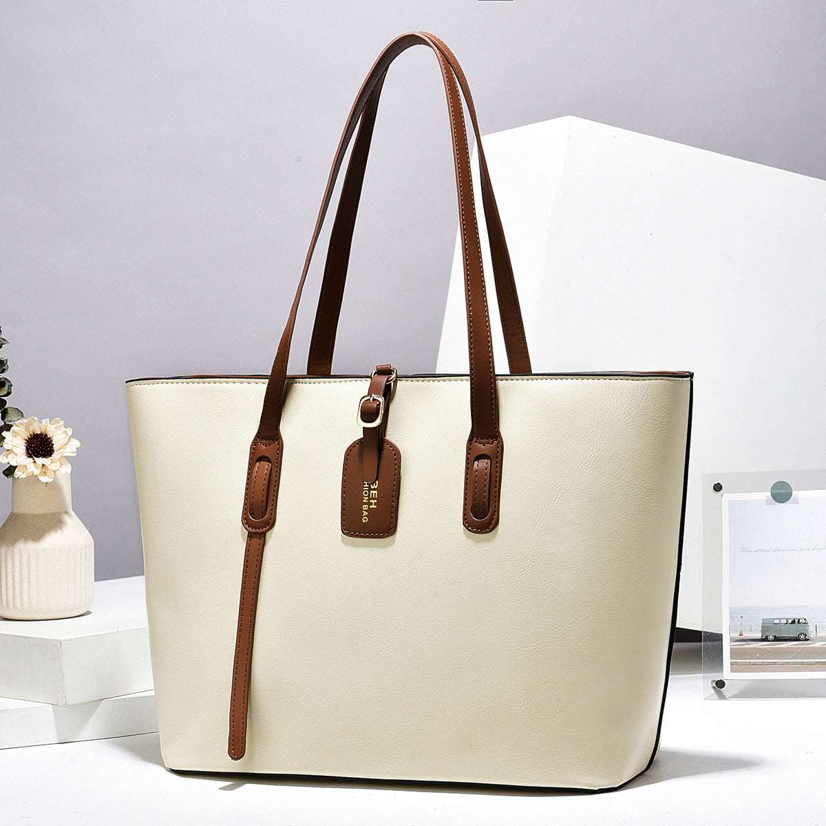 Leather Pattern Versatile High Quality Shoulder Messenger Handbag