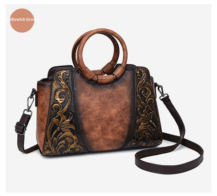 Large-capacity Shouldercarry Ethnic-style Womens Bag