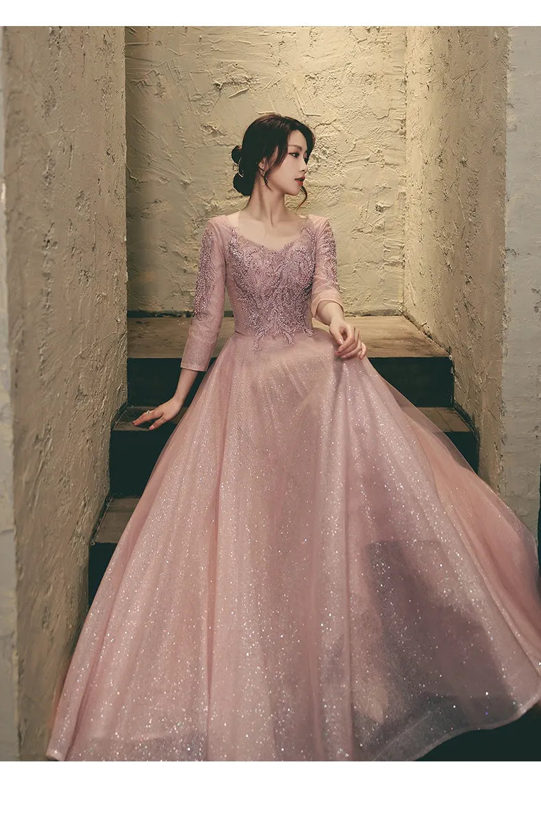 Summer Banquet Temperament Elegant Evening Dress