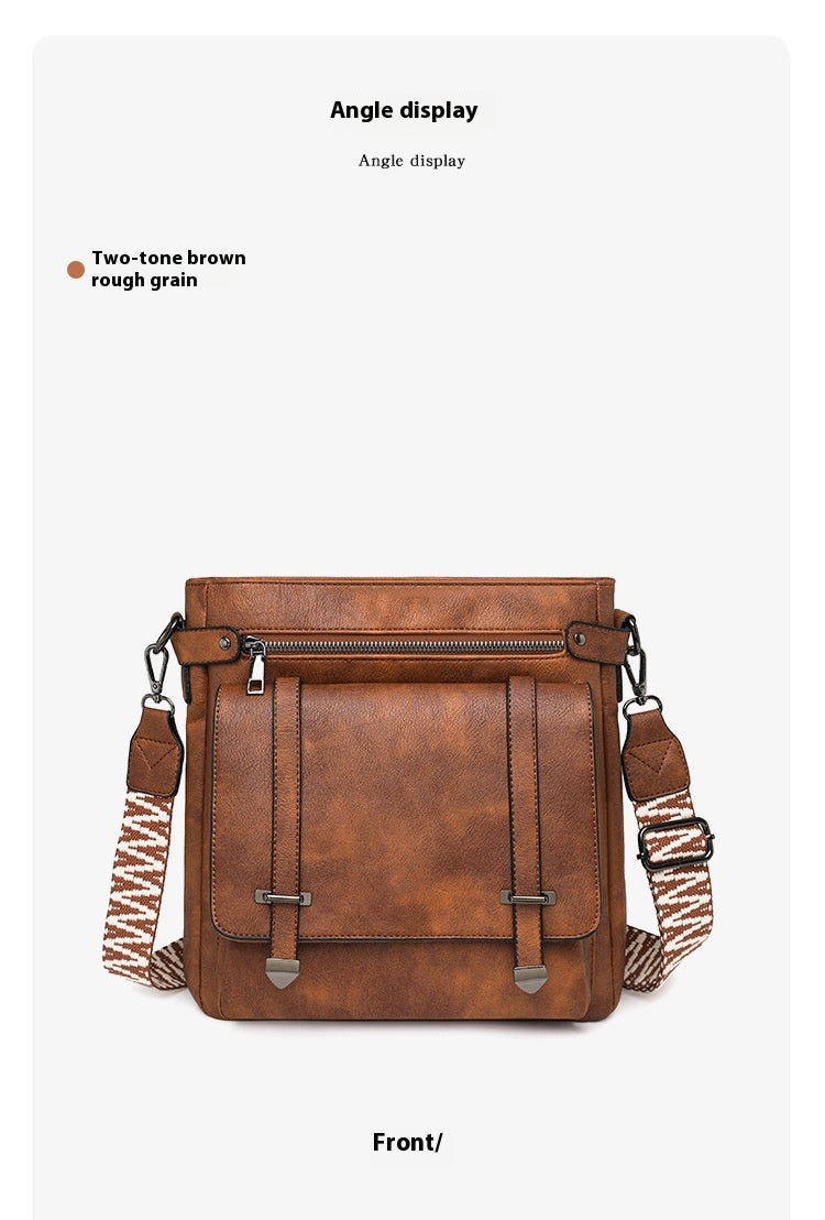 Women's Shoulder Personality Large Capacity Multi-pocket Bucket Bag