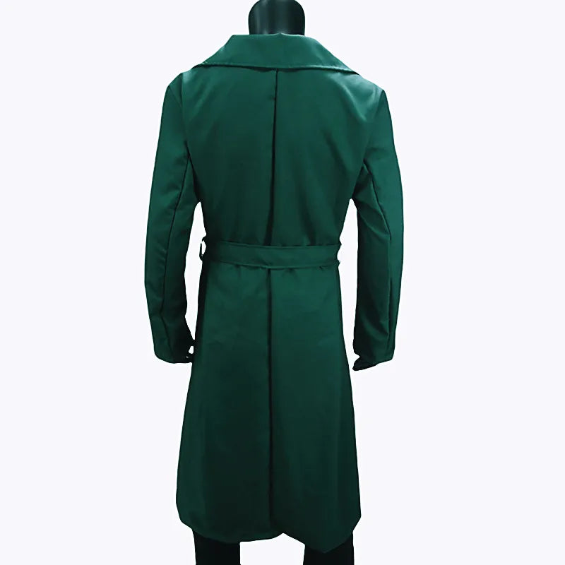 Women's Coat Plus Size Trench Coat Tie-front Top