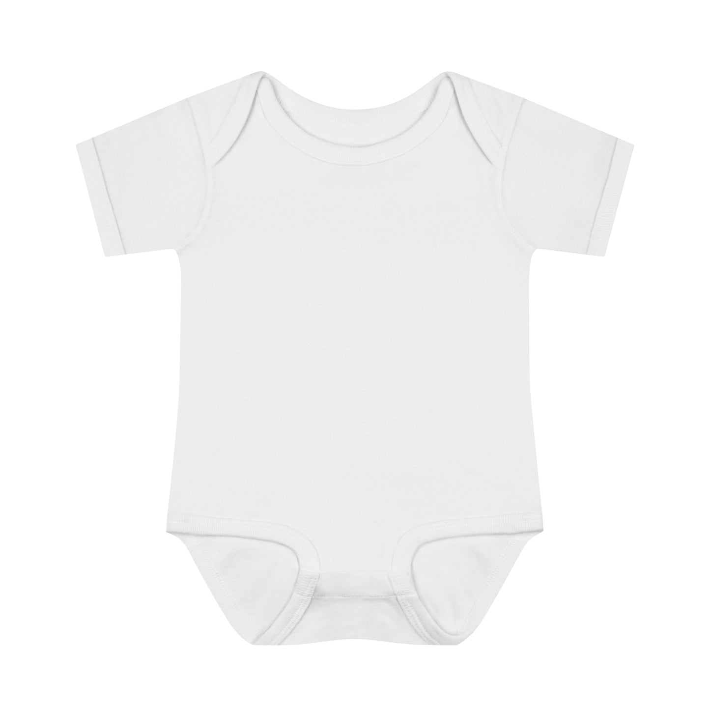 Infant Baby Rib Bodysuit - Personalize With Easter Rabbit