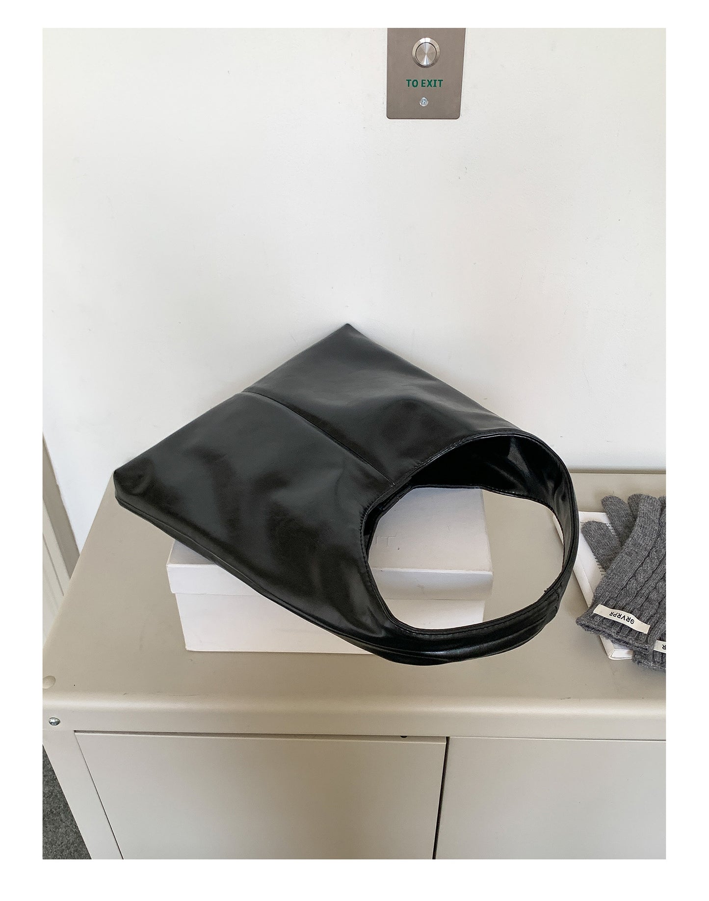 Large Capacity Soft Leather Handbag For Women