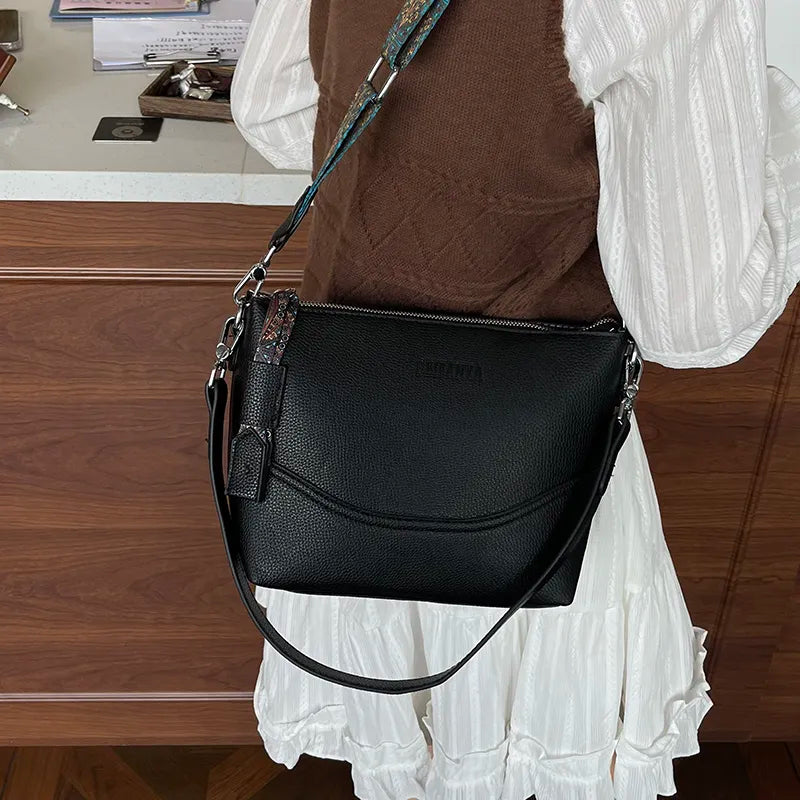Women’s Ethnic Embroidery Crossbody Bag – Durable, Spacious, and Stylish