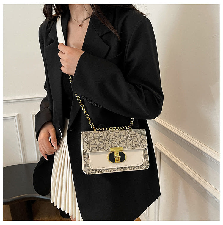 Spring New All-Match Instagram-Style Shoulder Crossbody Bag Small Square