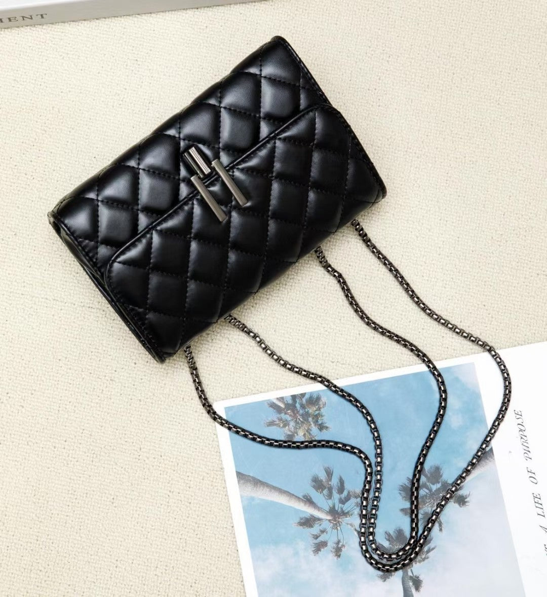 Rhombus Chain Bag Fashion Shoulder Messenger