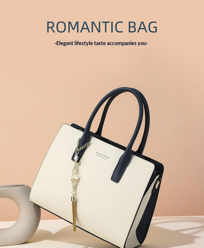 Premium Leather Crossbody Bag With A Spacious Design