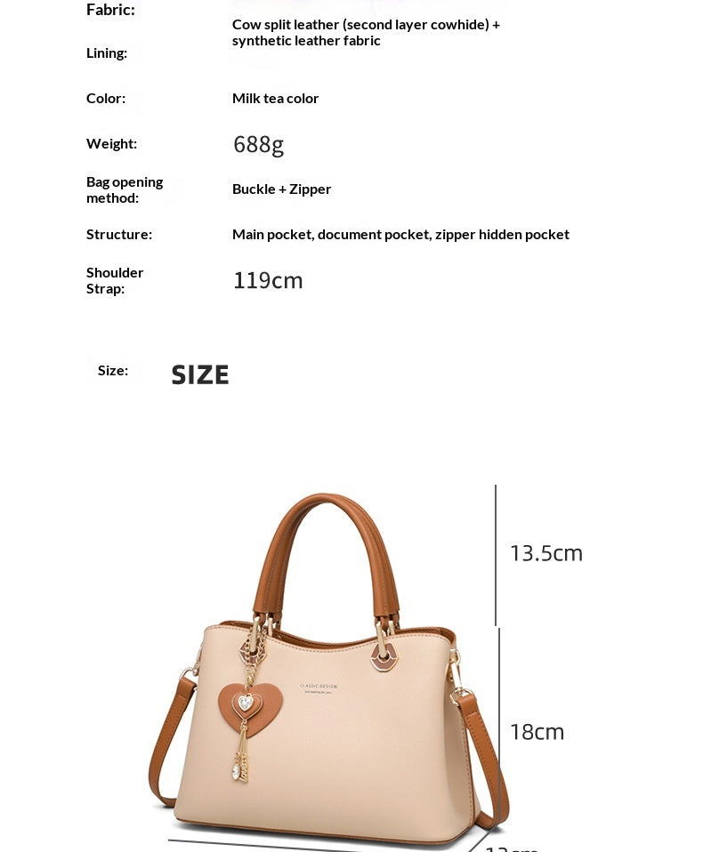 Multi-functional Tote And Crossbody Bag