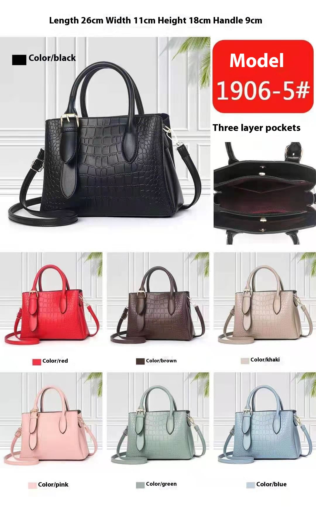 New Large Capacity Portable And Fashion Generous One-shoulder Crossbody Commuter Women's Bag