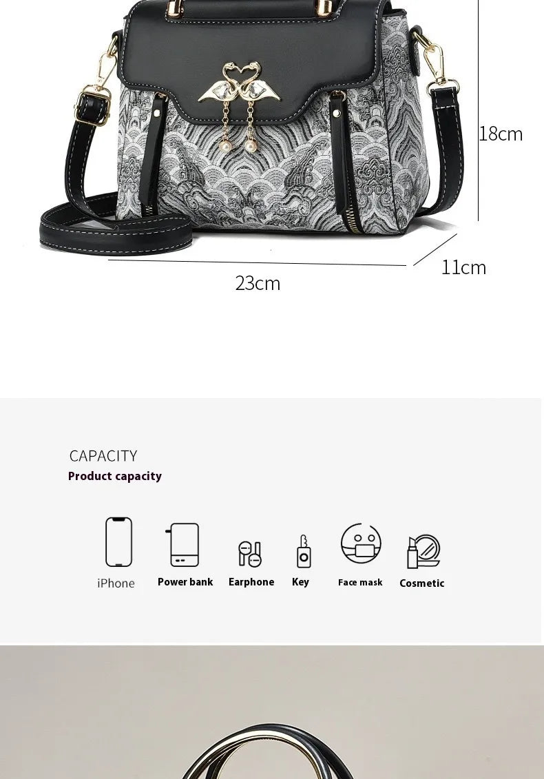 Chinese Style Embroidery Women's Handbag