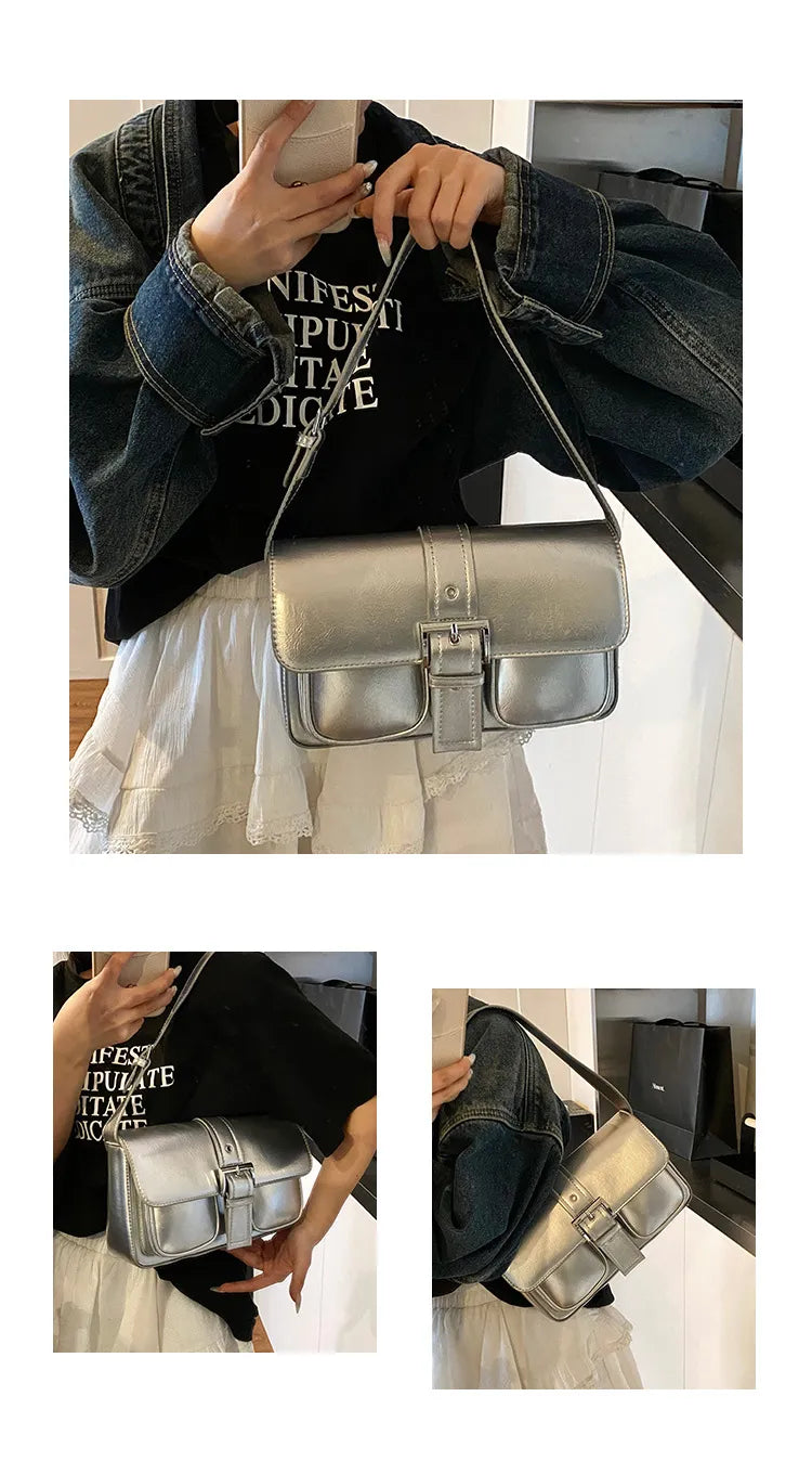 Simple Design Women's Bag Shoulder Fashion Handbag