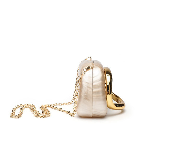 Acrylic Dinner Clutch Shoulder Crossbody Bag