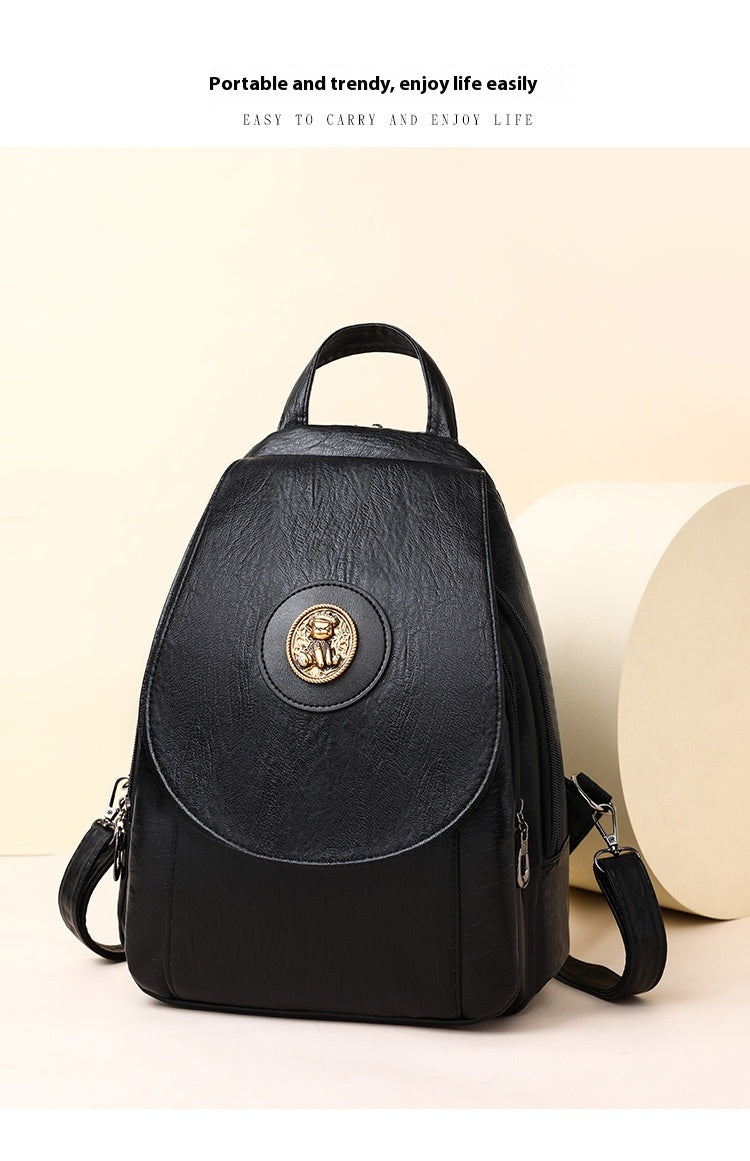 Simple Large Capacity Crossbody Chest Bag Leisure Travel Small Backpack