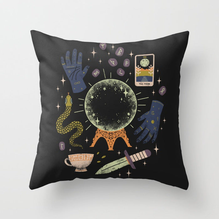 Halloween pillowcase black and white