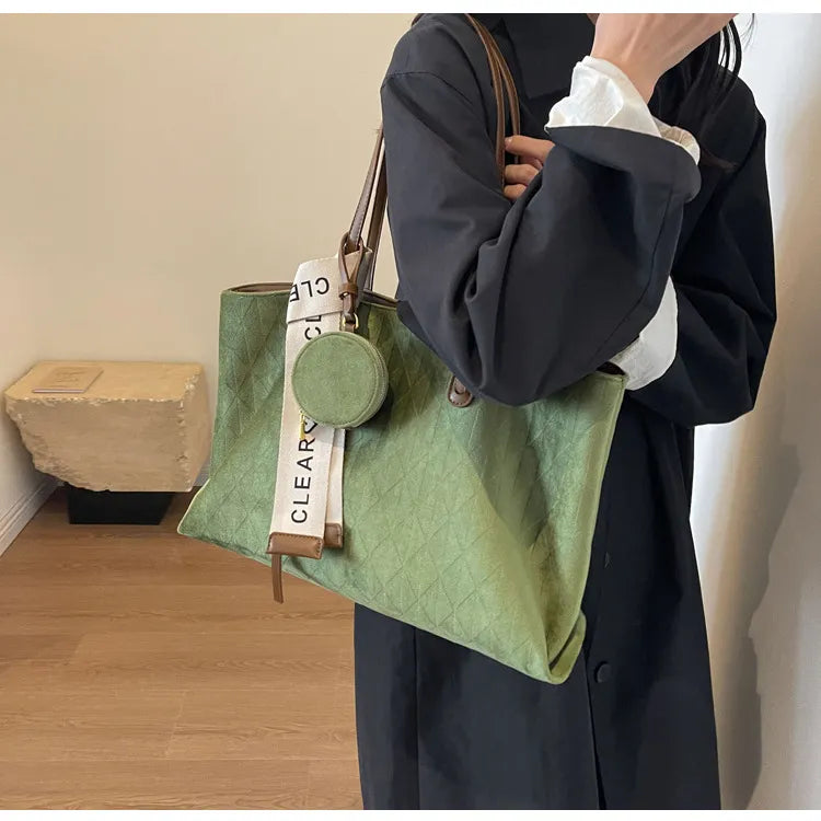 Casual Large Capacity Totes Women's Large Shoulder Bag