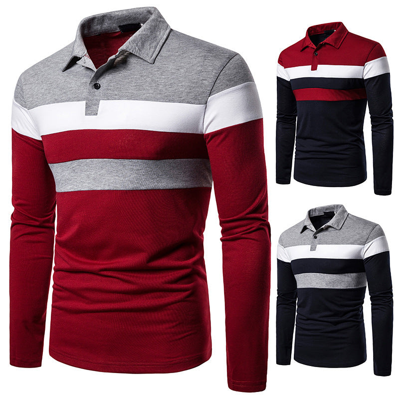 Men's POLO Tri-Color Sweatshirt